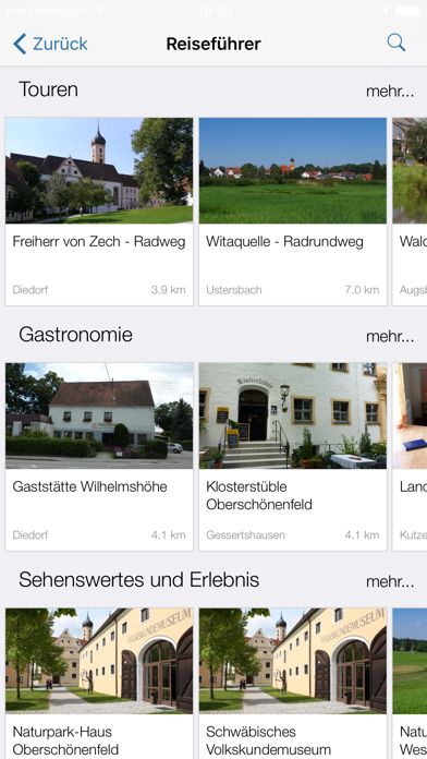Screenshot #2 pour Rad- und Wanderportal Augsburg und Region