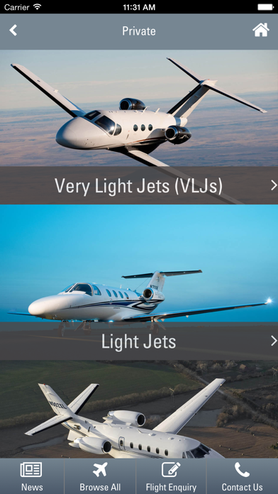 Screenshot #3 pour Aircraft Guide by Air Charter Service