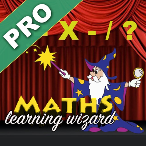 Maths Learning Wizard (Pro) - Magical World Icon