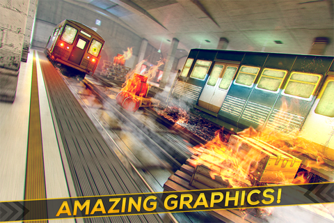 Super Subway Transit | The Free Metro Train Racing Game 3D screenshot 2