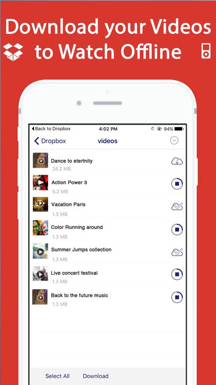 Unlimited Cloud Video Player
