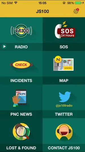 JS100 screenshot 1