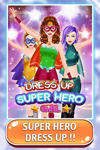 Fun Super Hero Games - Create A Character Girls 2のおすすめ画像1