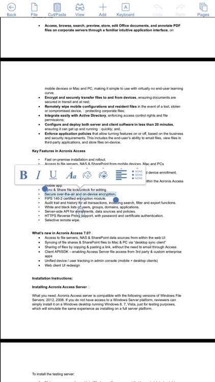 Acronis Access screenshot-3