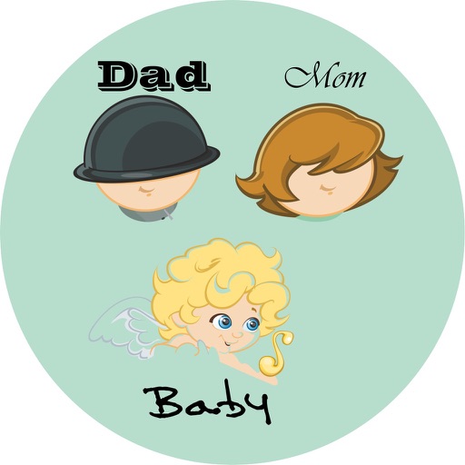 Mom Dad Baby TTT icon