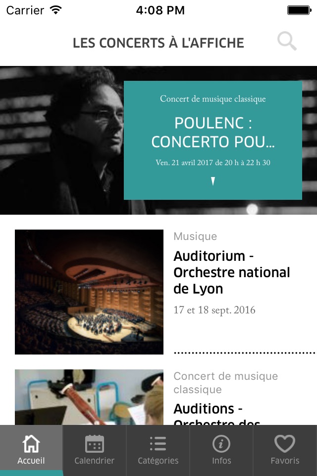 Auditorium – Orchestre national de Lyon screenshot 2
