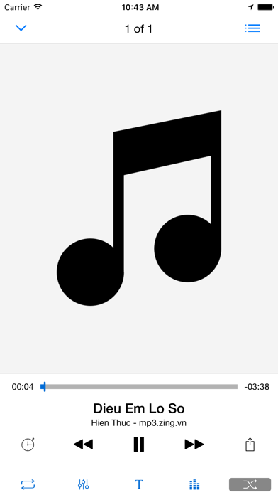 Screenshot #3 pour Music Lite - Music Player