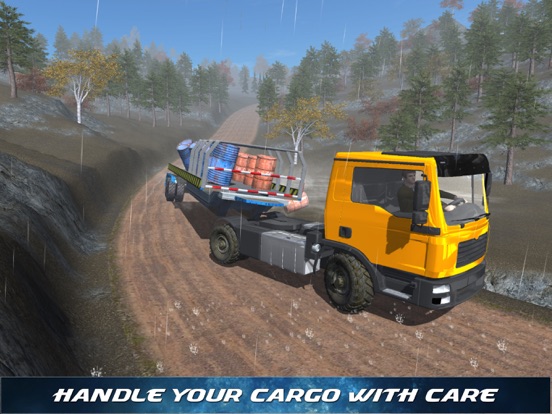 Screenshot #5 pour Off Road Trailer Truck Driver