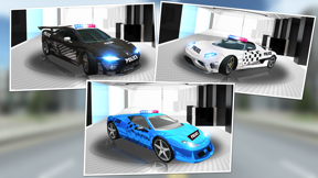 Racing In Police Car screenshot
