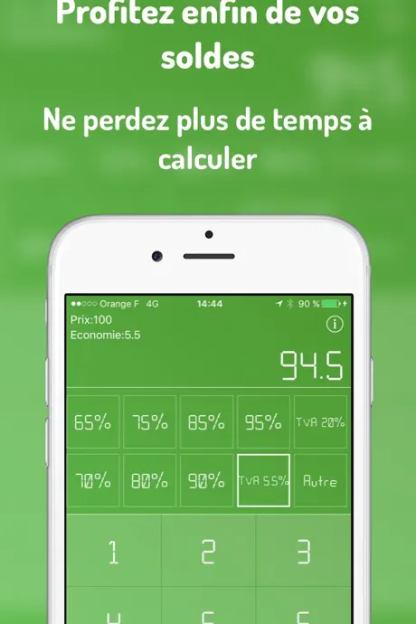 CalcuSoldes:Calculatrice solde