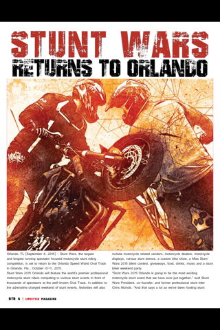 Born To Ride Lifestyle Motorcycle Magazine screenshot 2