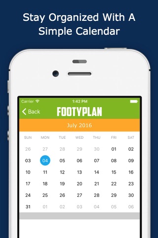 FootyPlan screenshot 4
