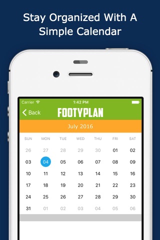 FootyPlan screenshot 4