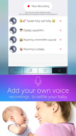 Game screenshot White Noise Machine - Sounds for Baby relaxation and help babies sleep hack