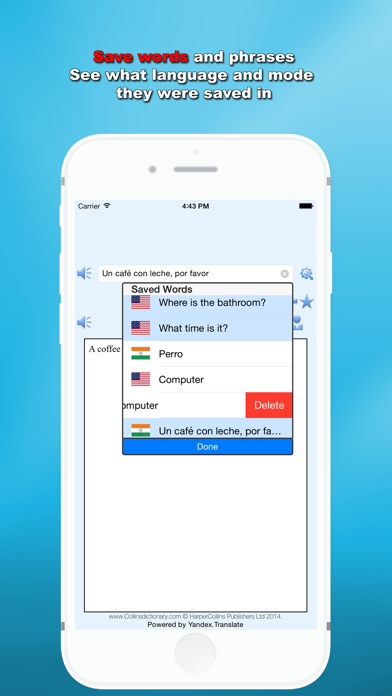 Screenshot #3 pour Spanish to English Dictionary Translator - Languix