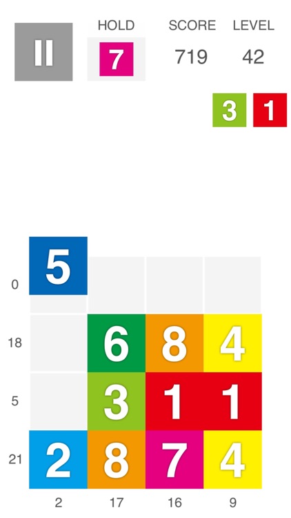 XTRIS - テントリス  [ 新感覚な計算パズルゲーム ]