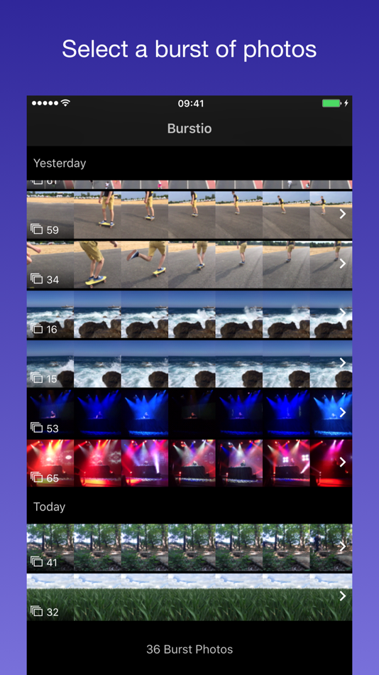 #1. Burstio – Animate your burst photos (iOS) By: Michal Kos