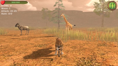Screenshot #3 pour Hungry Tiger 3D