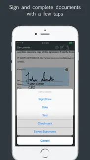 sign by jotnot - fill and sign pdf form or sign pdf document iphone images 3