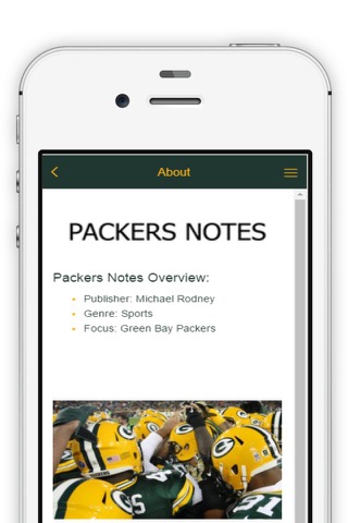 Official Mobile App of PackersNotes.comのおすすめ画像2