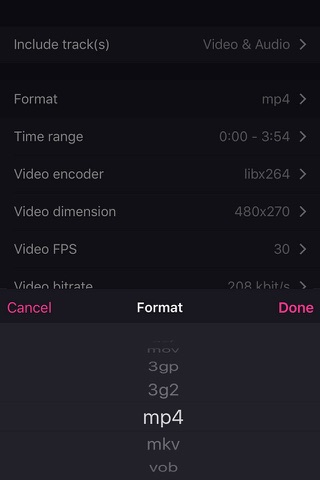 Converter - Convert video audio formats screenshot 2