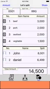 Let's BBQ Split screenshot #5 for iPhone