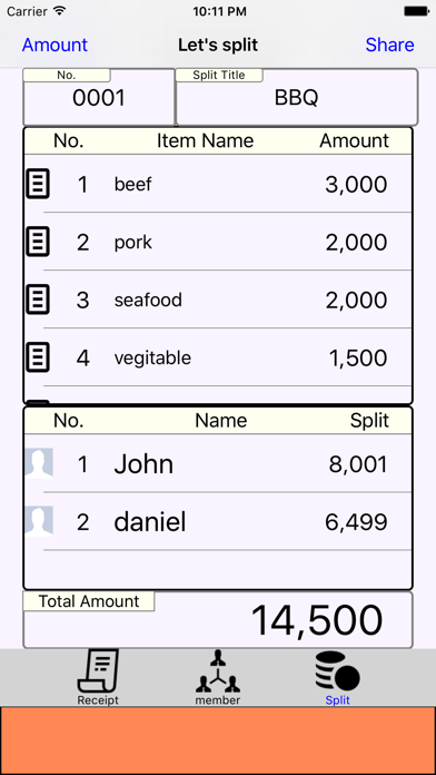 App screenshot