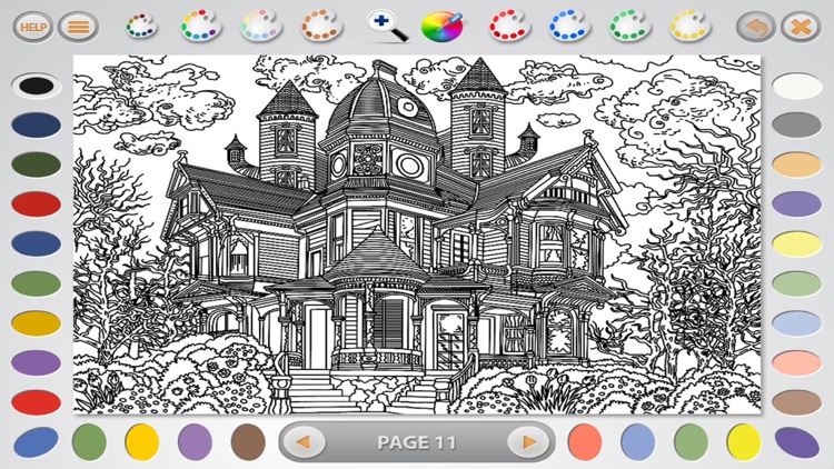 Intricate Coloring 2 Lite: More Places screenshot-3