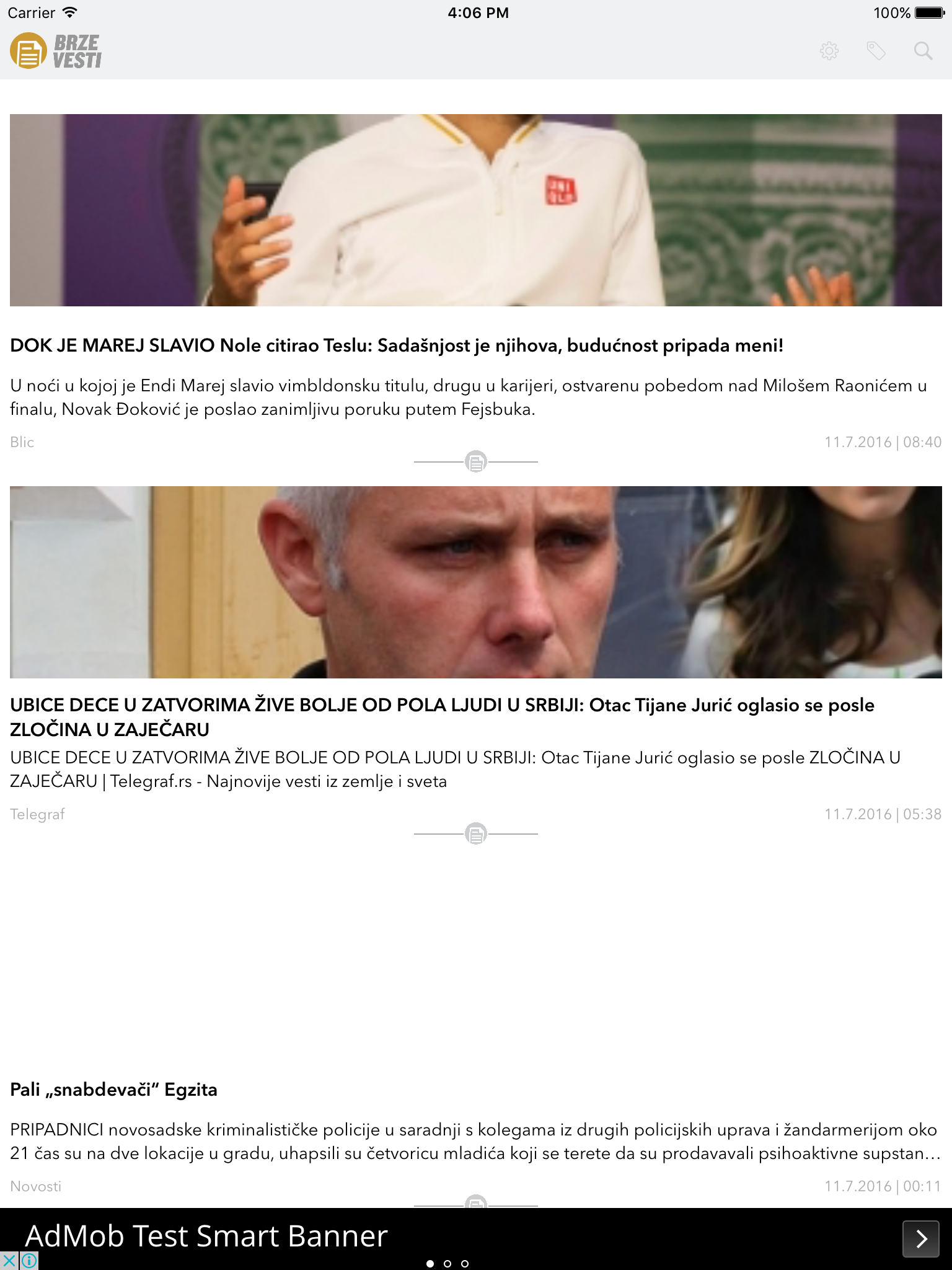 Brze vesti