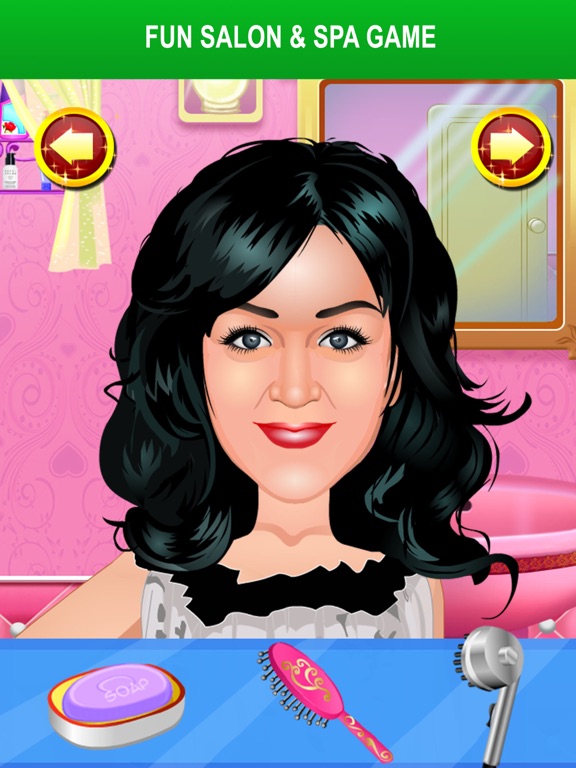 Screenshot #4 pour Celebrity Spa Salon & Makeover Doctor - fun little make-up games for kids (boys & girls)