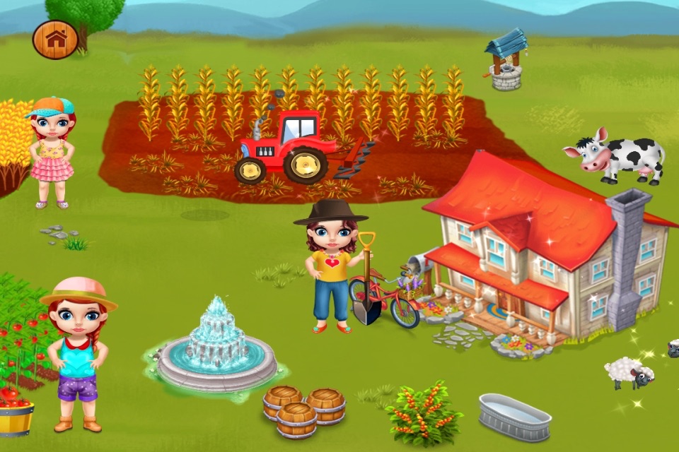 Animal Farm Games For Kids : animals and farming activities in this game for kids and girls - FREE screenshot 2