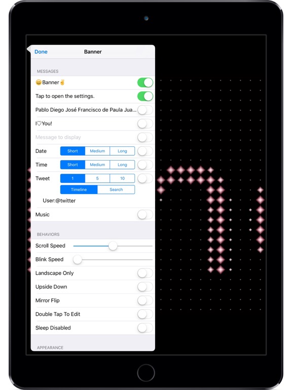 Banner iPad screenshot 3 - Entertainment app