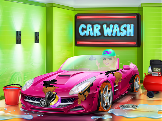 My Car Wash 2 - Cars Salon, Truck Spa & Kids Games iPad app afbeelding 2
