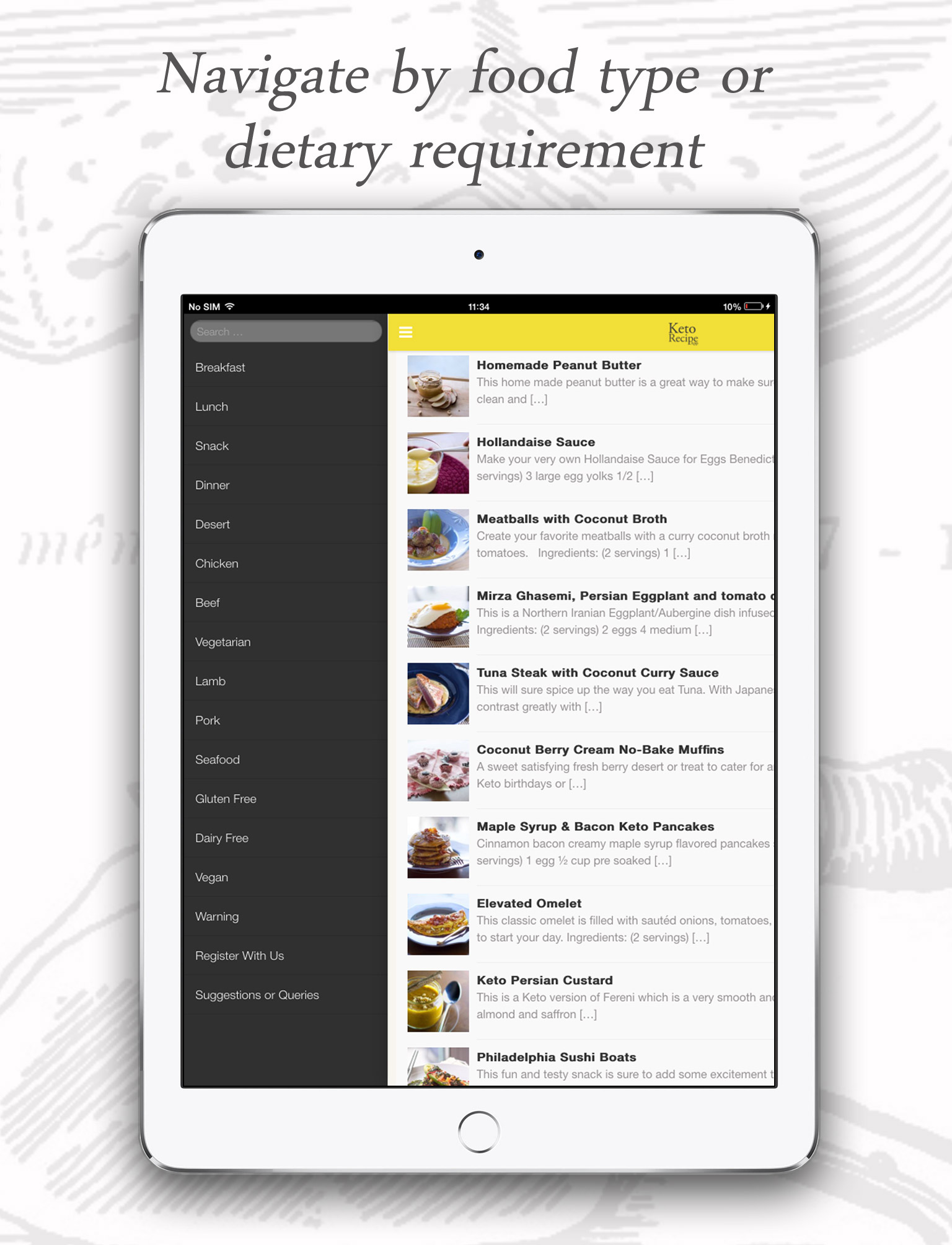 Keto Recipe screenshot 6