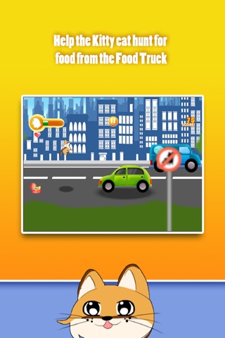 Kitty Cat and the City: Cute Pet in Hunt for Food (FREE) screenshot 2