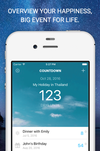 Countdown Timer - Day counter screenshot 3