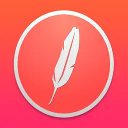 Fast - text on photos app icon
