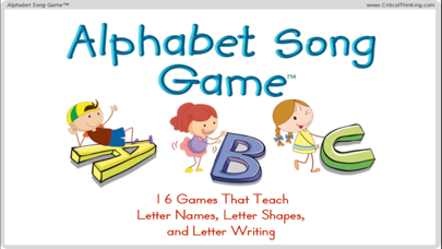 Screenshot #1 pour Alphabet Song Game™ (Free) - Letter Names and Shapes