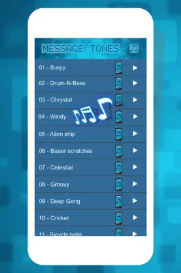 Game screenshot Сообщение Тоны - Лучший Музыка Уведомление Мелодия Оповещения Для iPhone Звуки hack