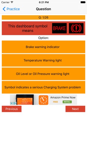California Driving Test Preparation App DMV Driver's Handboo(圖2)-速報App