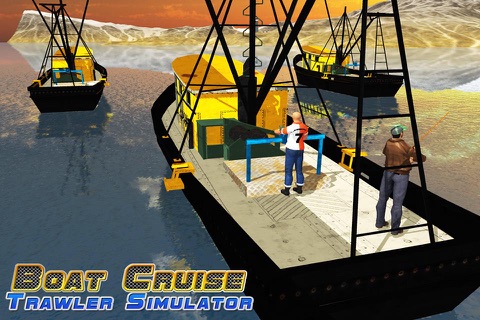 Boat Cruise Trawler Simulator - Transport Passengers from Island and Park Boat screenshot 2