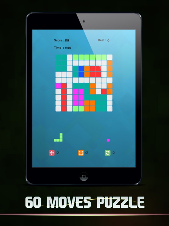 Bricks Block Logic : Grid Puzzle Game iPad screenshot 4 - Games app