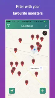 live locations for pokémon go iphone screenshot 2