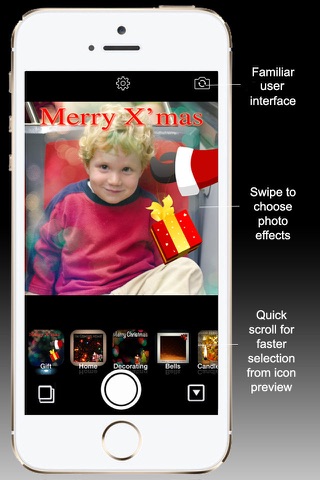 Fotocam Christmas screenshot 3