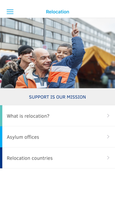 Screenshot #1 pour The EU Relocation Programme