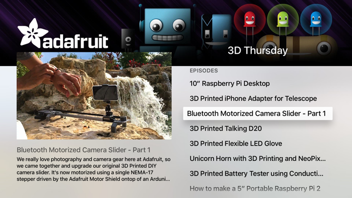 Screenshot #3 pour Adafruit TV