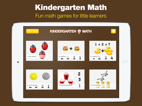 Kindergarten Math - Games for Kids in Pr-K and Preschool Learning First Numbers, Addition, and Subtractionのおすすめ画像1