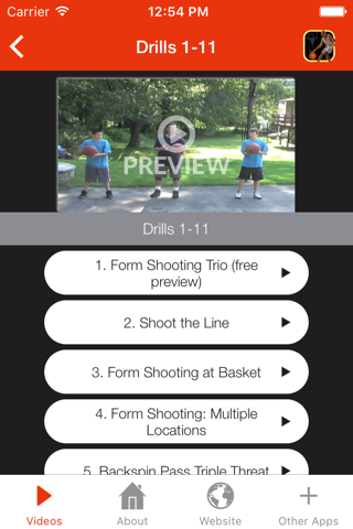 Offensive Basketball Drills screenshot 2