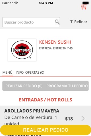 Kensen Sushi screenshot 2