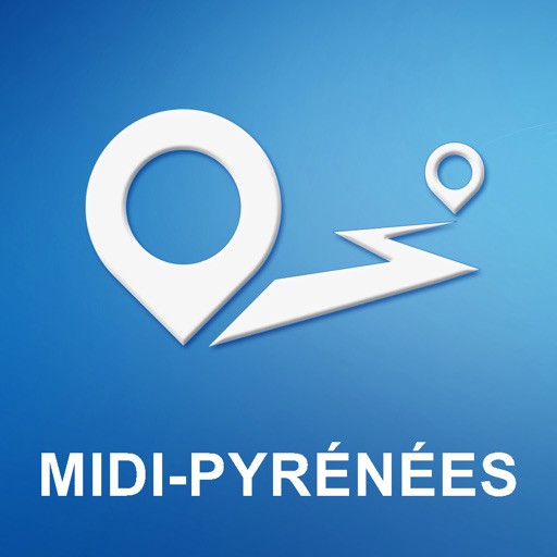 Midi-Pyrenees Offline GPS Navigation & Maps icon